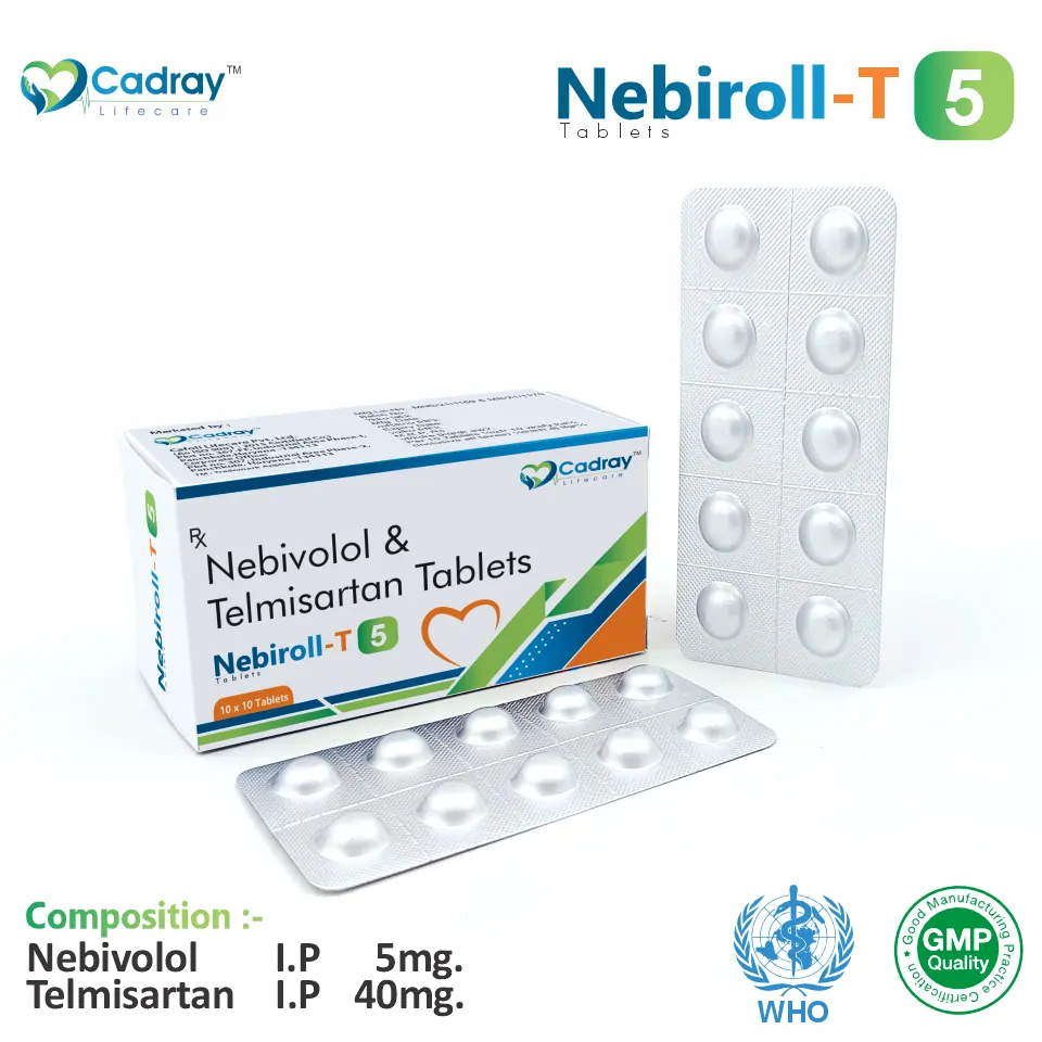 Nebivolol 5 mg + Telmisartan 40 mg Tablet PCD Pharma Franchise